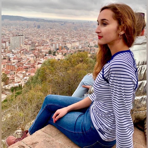 🌺 SPERRY TOP SIDER nautical striped top Size M - Picture 3 of 5